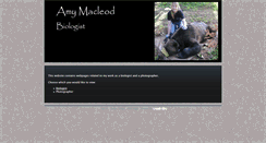 Desktop Screenshot of amymacleod.com